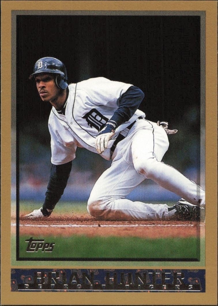 1998 Topps Brian Hunter #34 trading card
