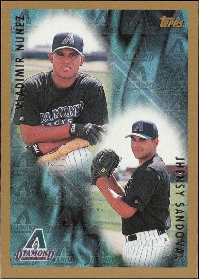 1998 Topps Vladimir Nunez #498 trading card