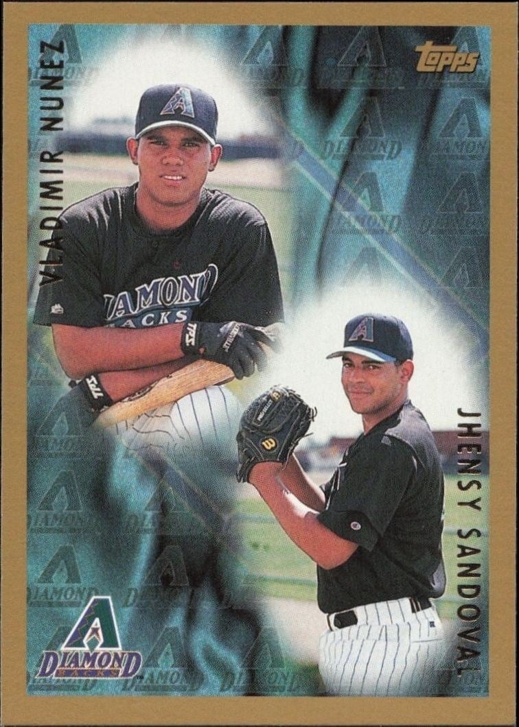 1998 Topps Vladimir Nunez #498 trading card