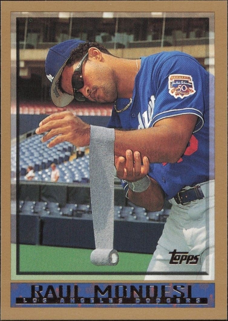 1998 Topps Raul Mondesi #333 trading card