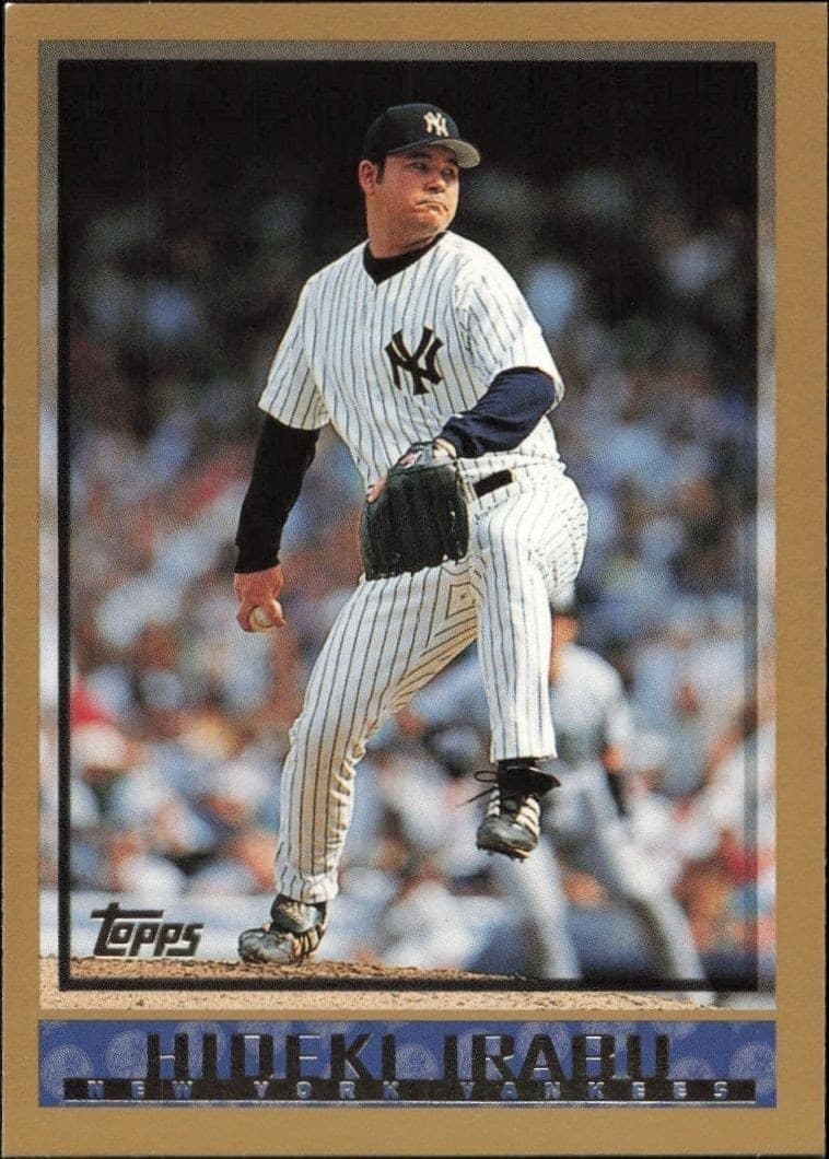 1998 Topps Hideki Irabu #181 trading card