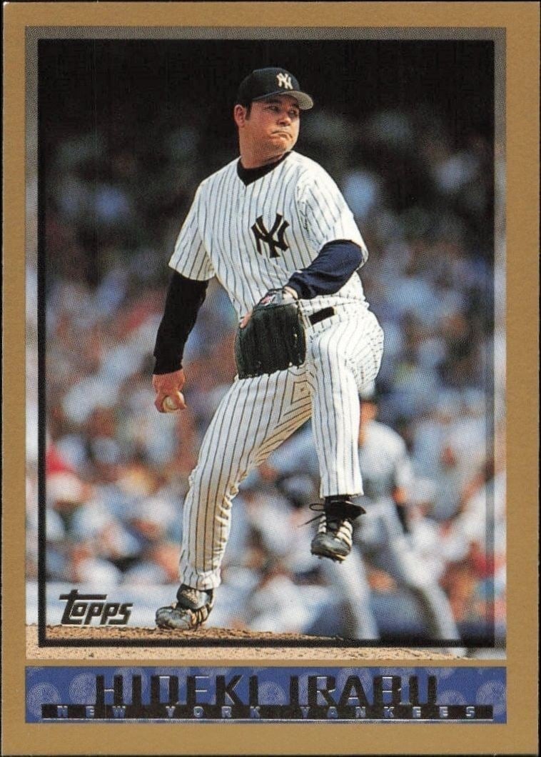 1998 Topps Hideki Irabu #181 trading card