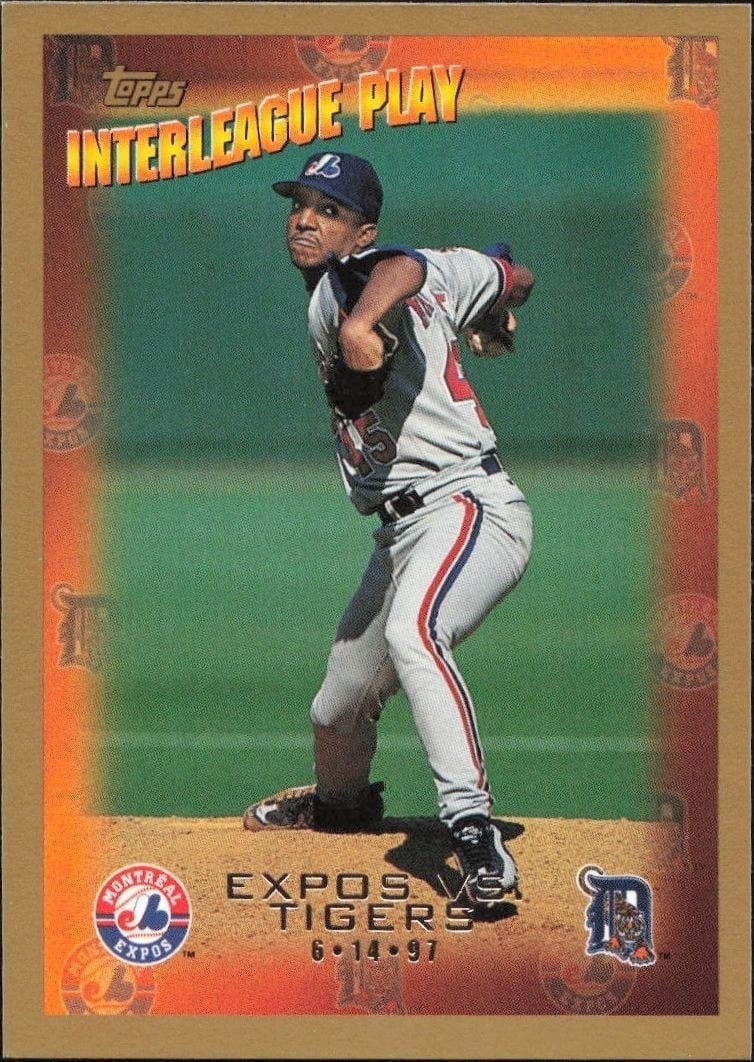 Pedro Martinez 1998 Topps #271 Baseball Trading Card - Front 1998 Topps Pedro Martinez #271 baseball trading card front