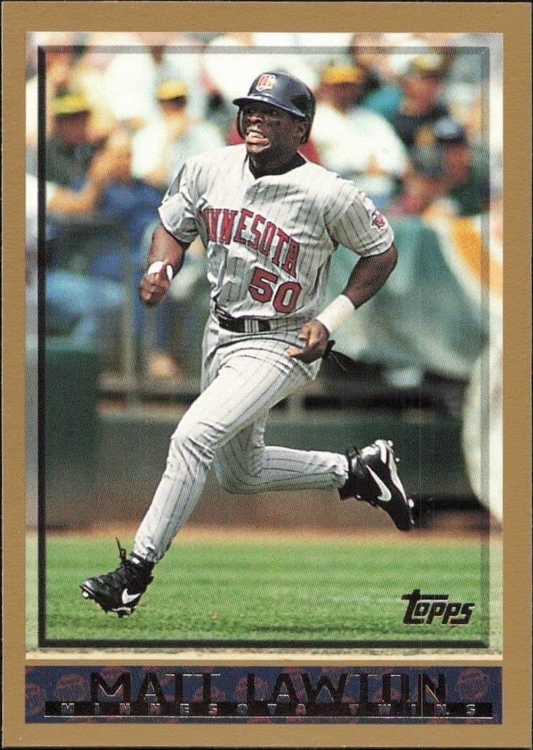 1998 Topps Matt Lawton #208 trading card