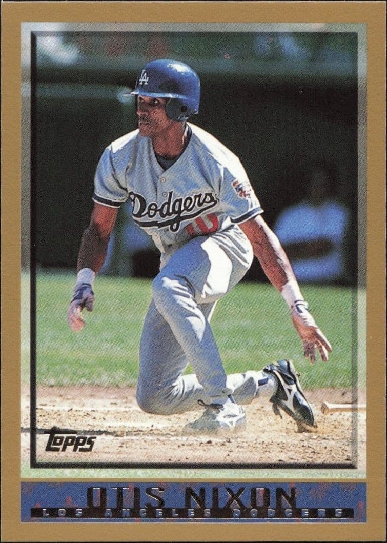 1998 Topps Otis Nixon #392 trading card