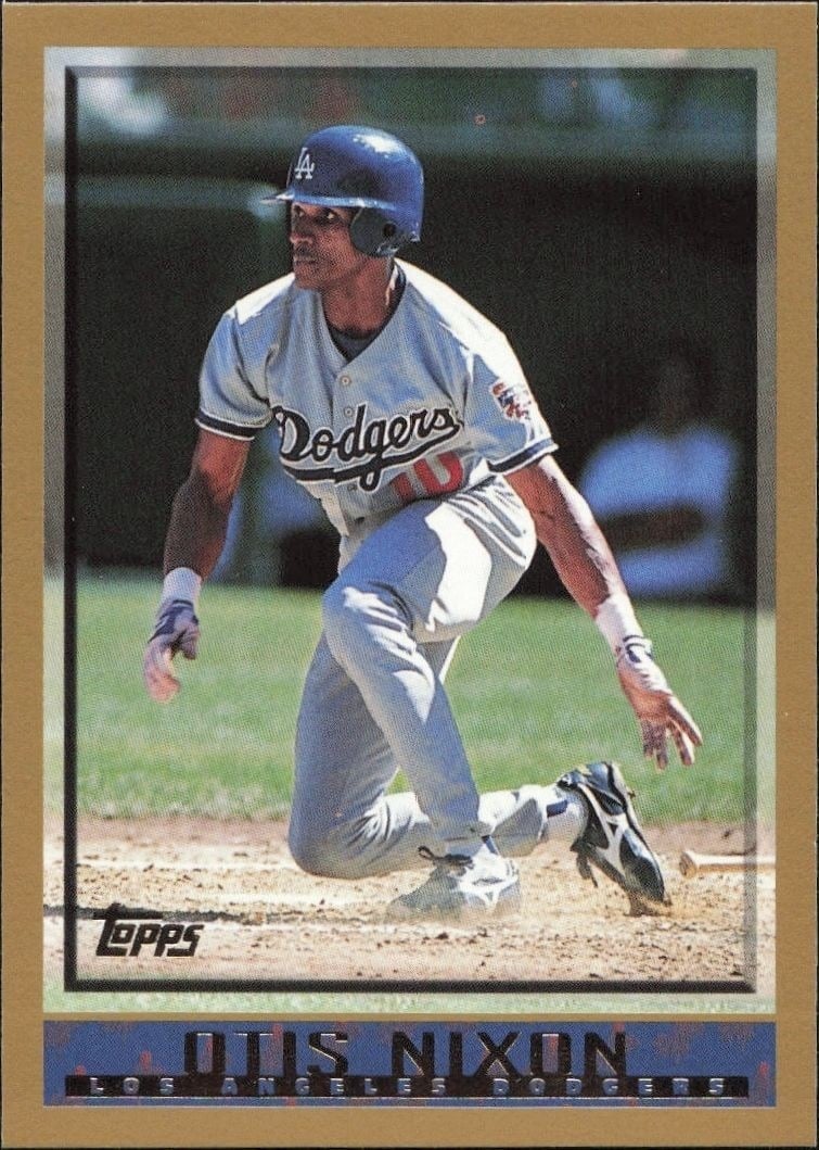 1998 Topps Otis Nixon #392 trading card