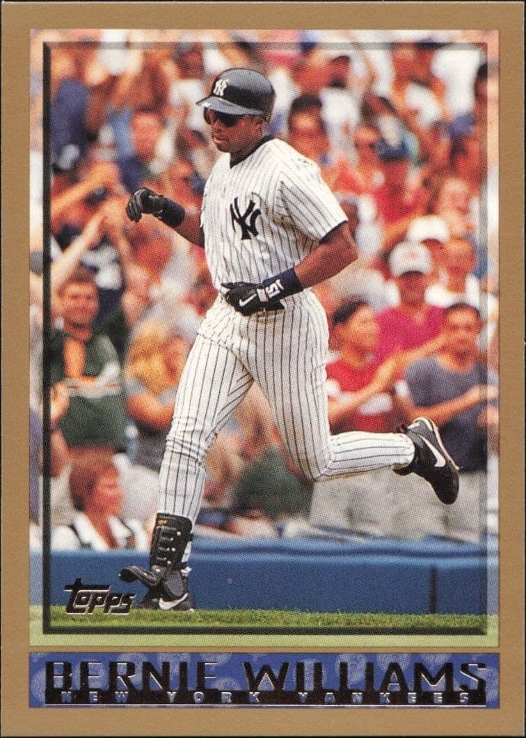 1998 Topps Bernie Williams #293 trading card