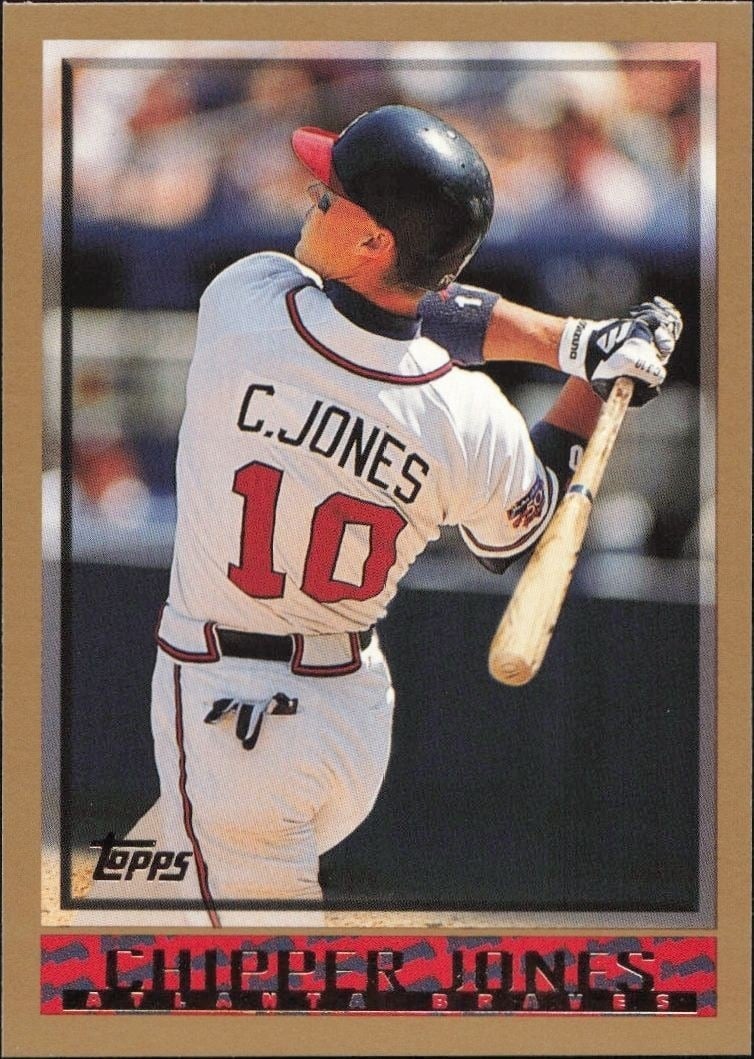 1998 Topps Chipper Jones #305 trading card