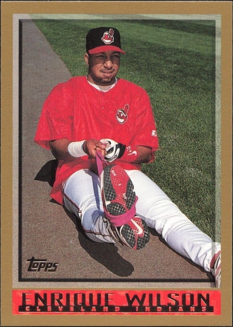 1998 Topps Enrique Wilson #448 trading card