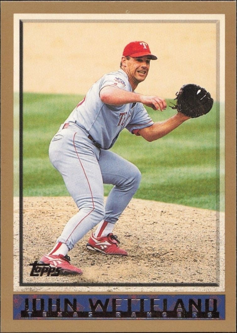 1998 Topps John Wetteland #329 trading card