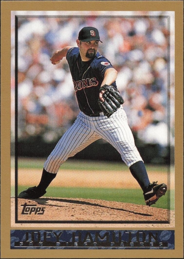 1998 Topps Joey Hamilton #112 trading card
