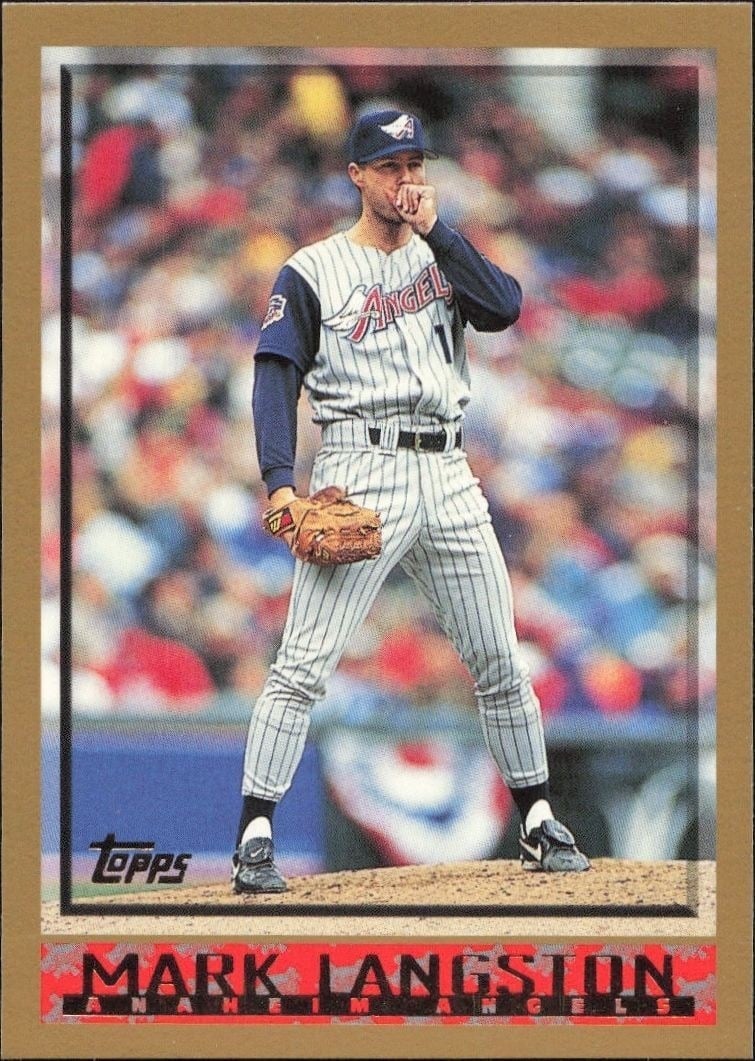 1998 Topps Mark Langston #379 trading card