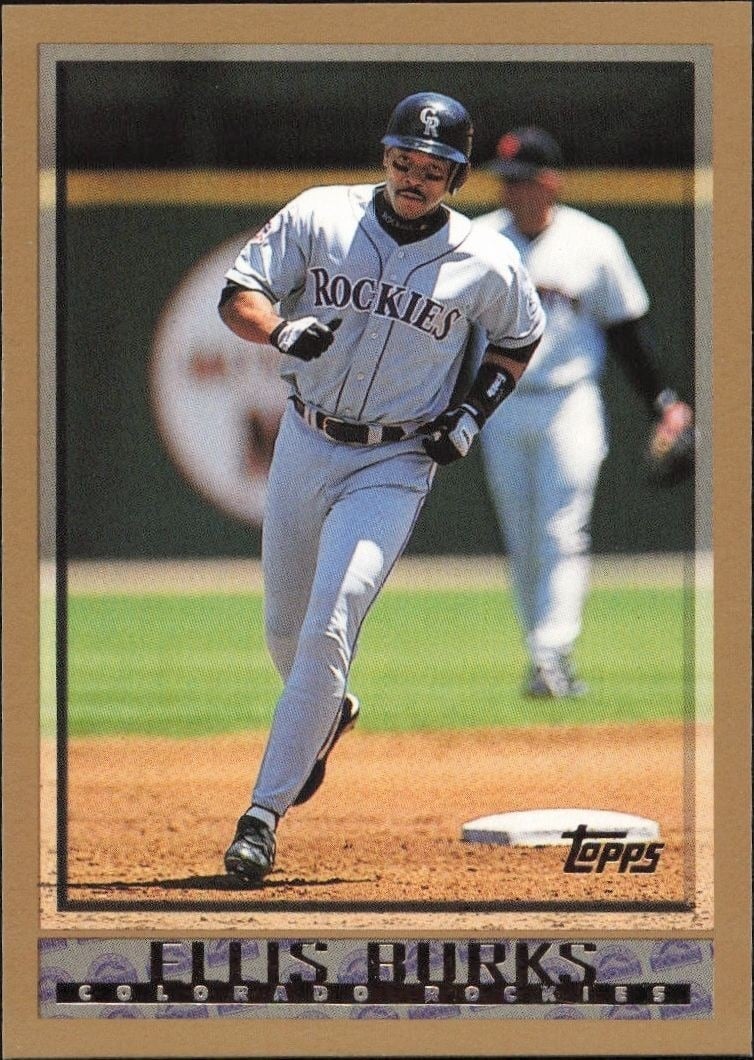 1998 Topps Ellis Burks #310 trading card