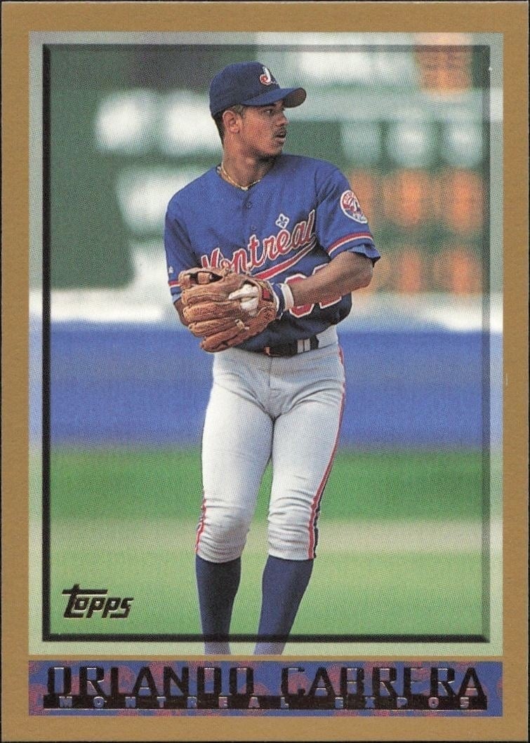 1998 Topps Orlando Cabrera #366 trading card