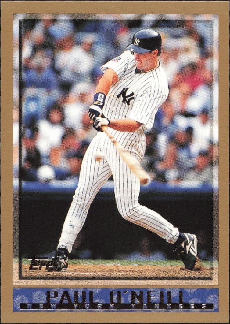 1998 Topps Paul O'Neill #322 trading card
