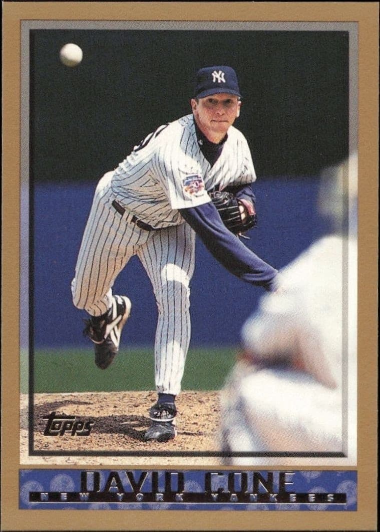 1998 Topps David Cone #391 trading card