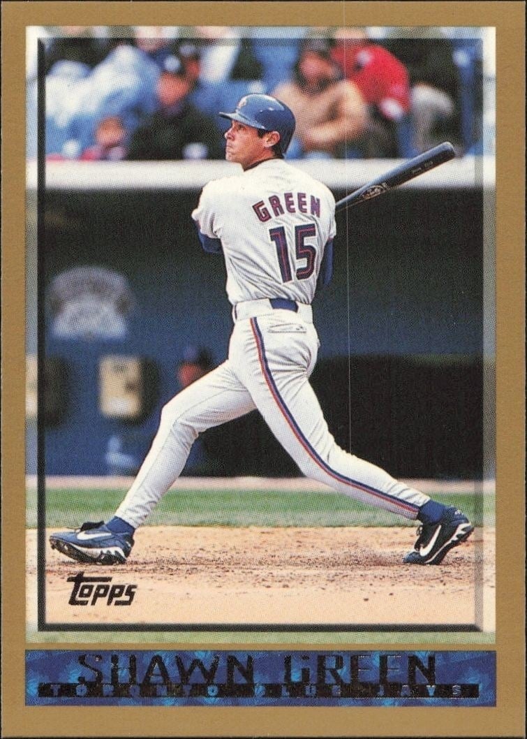 1998 Topps Shawn Green #76 trading card