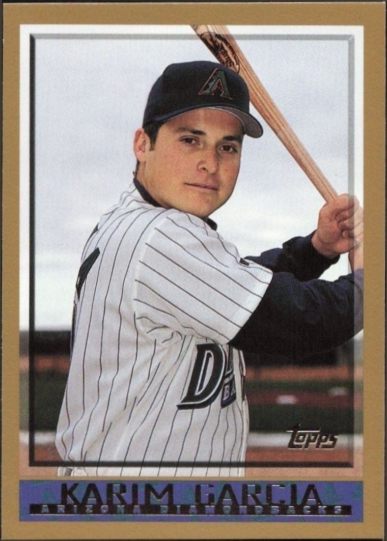 1998 Topps Karim Garcia #463 trading card