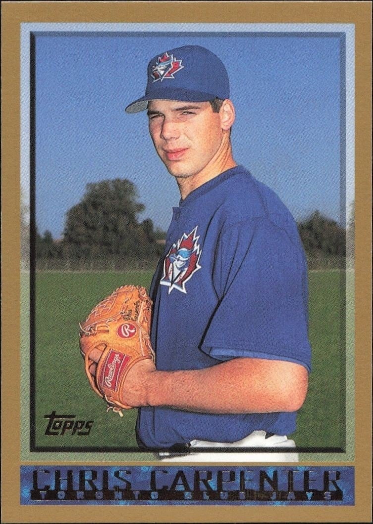 1998 Topps Chris Carpenter #442 trading card