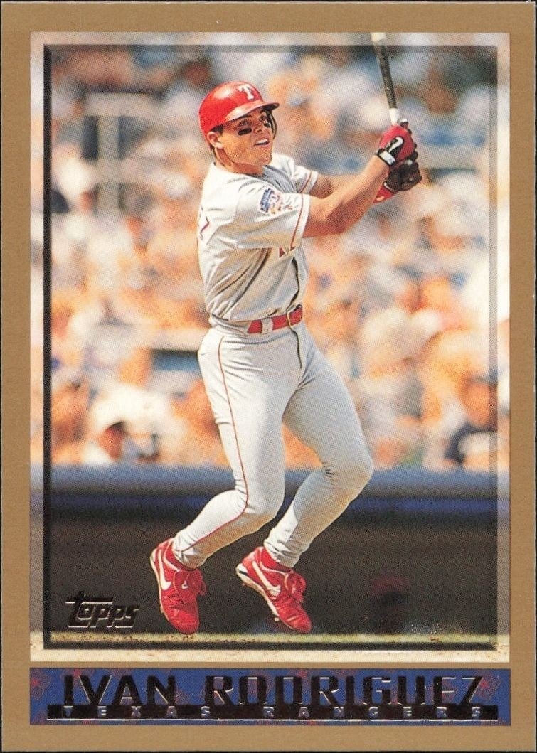 1998 Topps Ivan Rodriguez #292 trading card