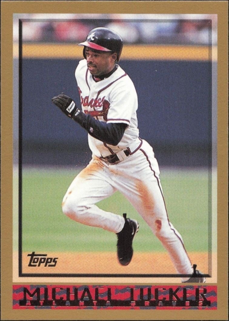 1998 Topps Michael Tucker #410 trading card