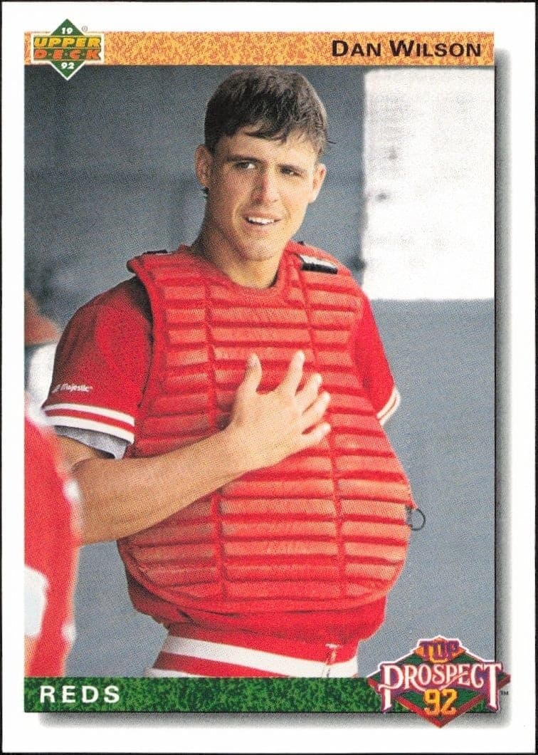 1992 Upper-Deck Dan Wilson #72 trading card