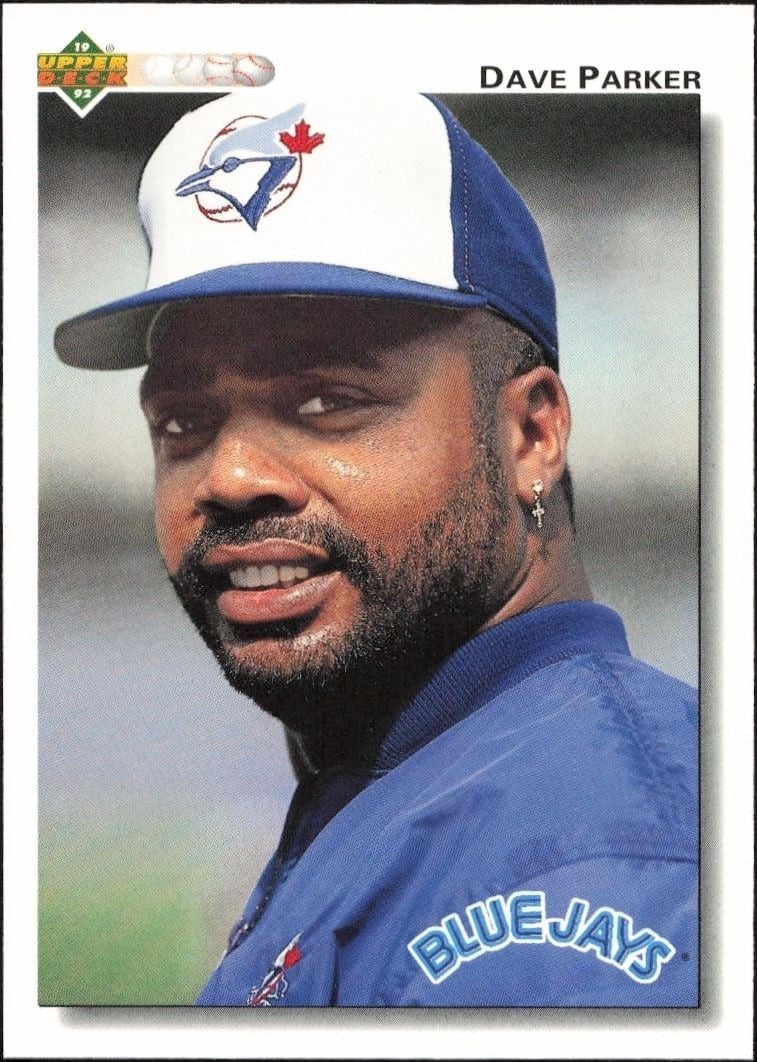1992 Upper-Deck Dave Parker #522 trading card