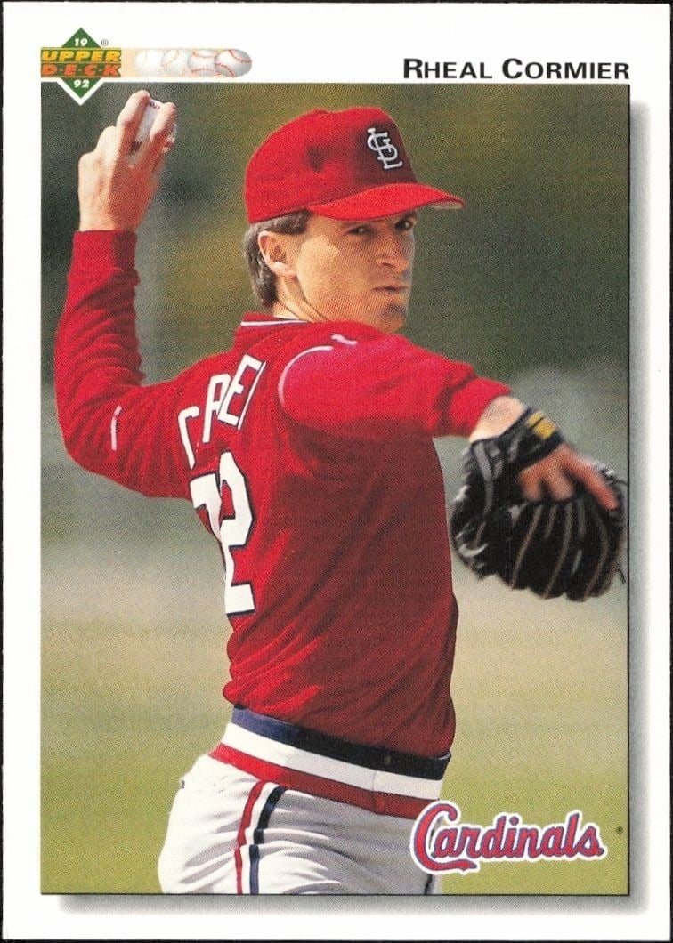 1992 Upper-Deck Rheal Cormier #574 trading card