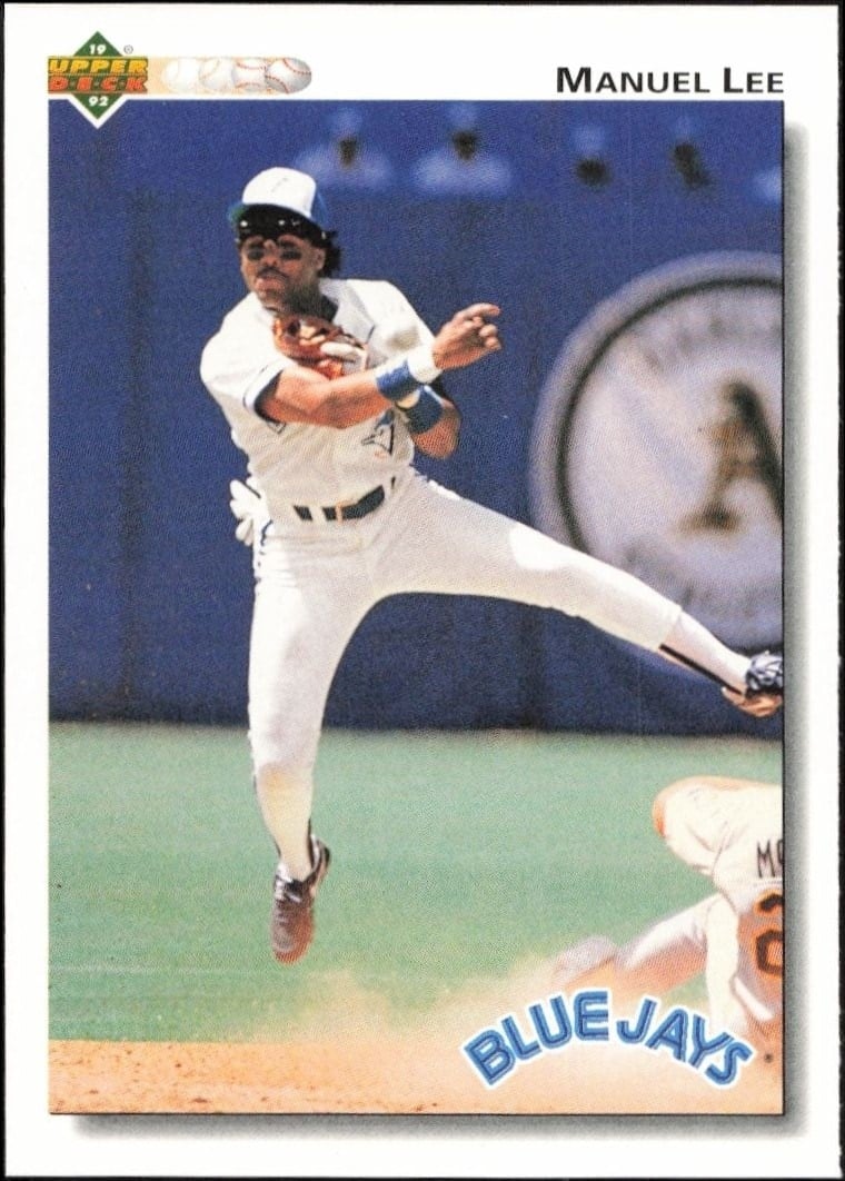 1992 Upper-Deck Manuel Lee #118 trading card