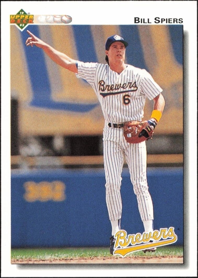 1992 Upper-Deck Bill Spiers #214 trading card