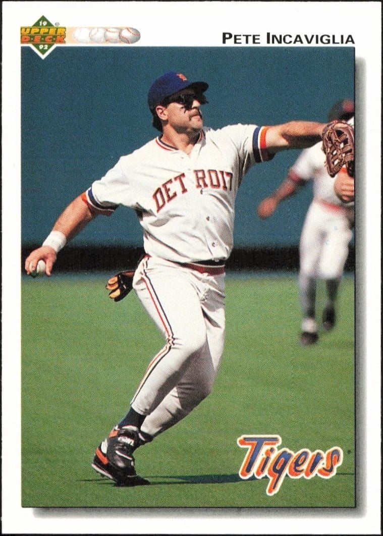 1992 Upper-Deck Pete Incaviglia #271 trading card