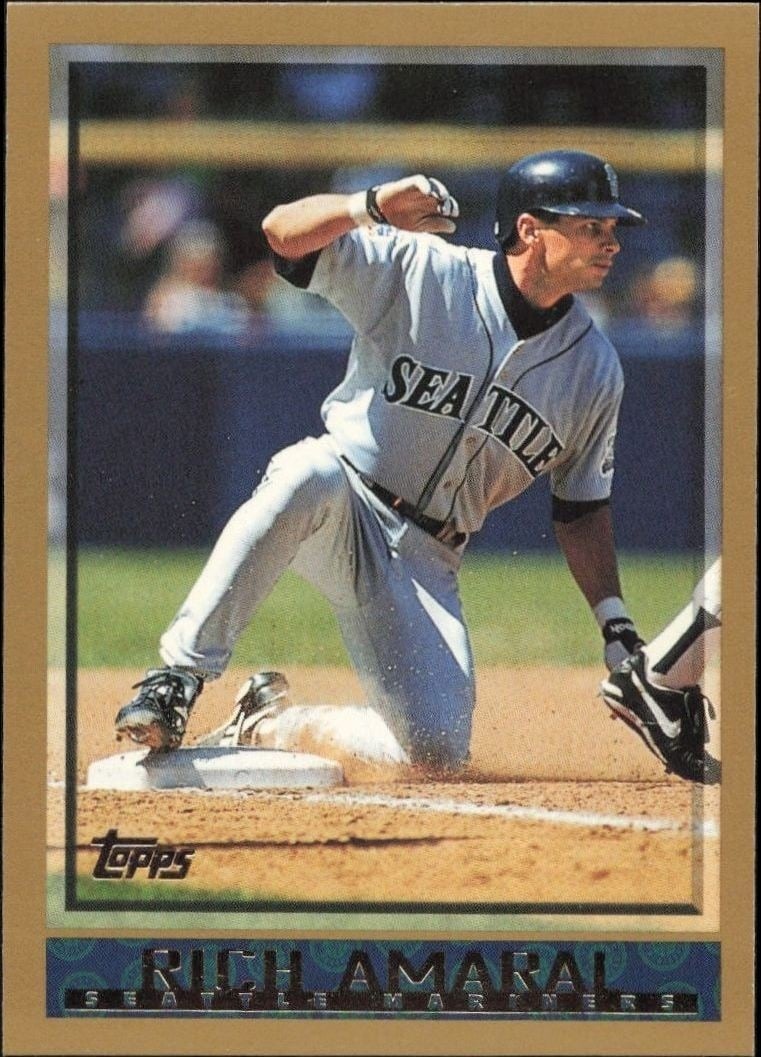 1998 Topps Rich Amaral #229 trading card