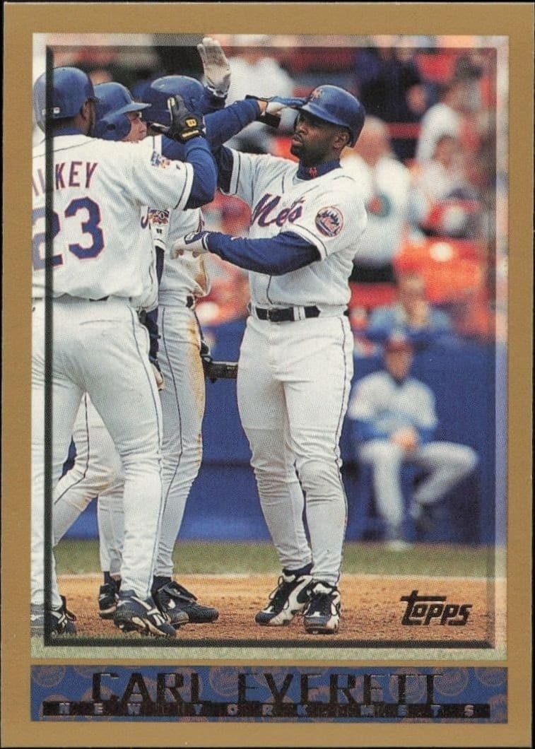 1998 Topps Carl Everett #157 trading card