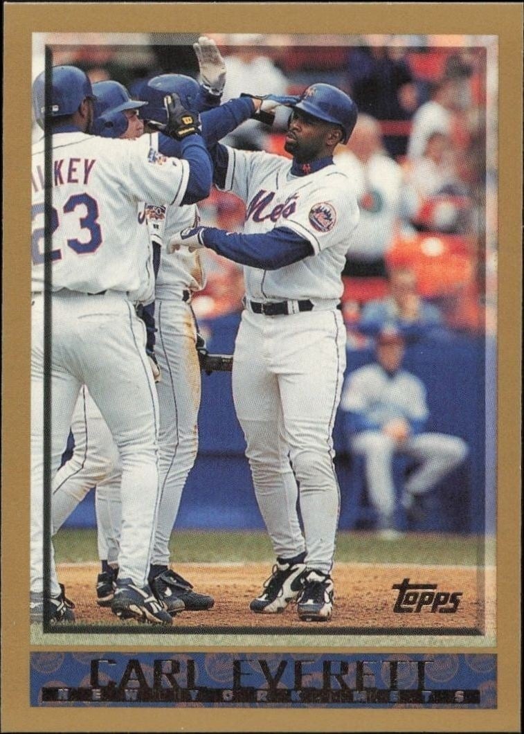 1998 Topps Carl Everett #157 trading card