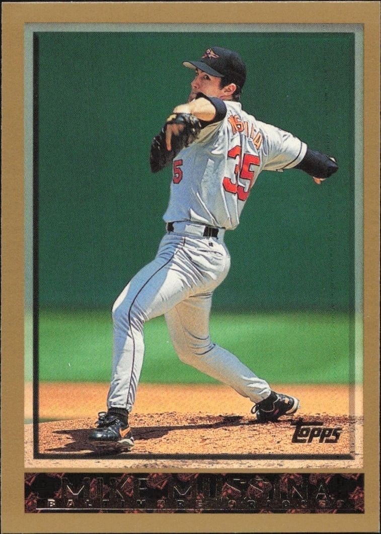 1998 Topps Mike Mussina #165 trading card