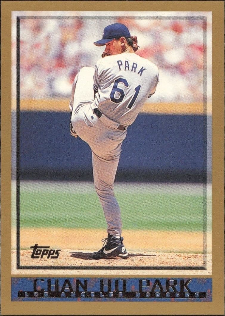 1998 Topps Chan Ho Park #17 trading card