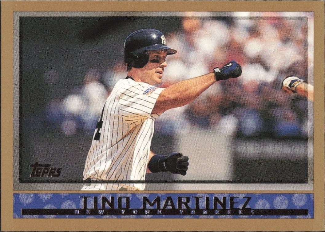 1998 Topps Tino Martinez #284 trading card