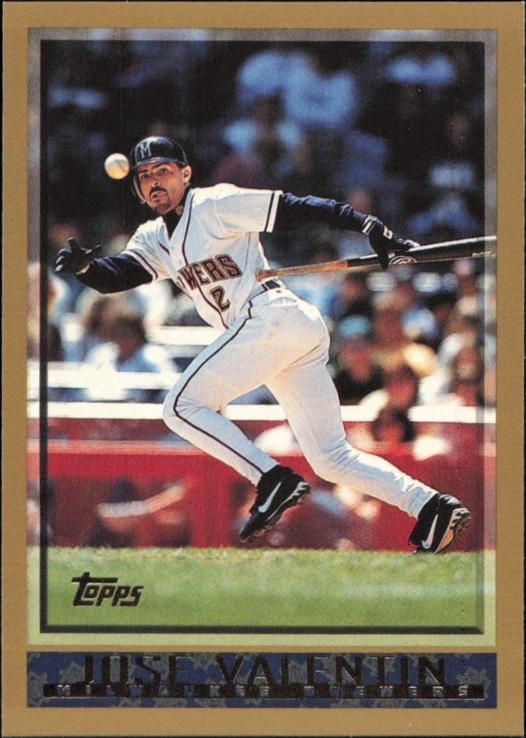1998 Topps Jose Valentin #158 trading card