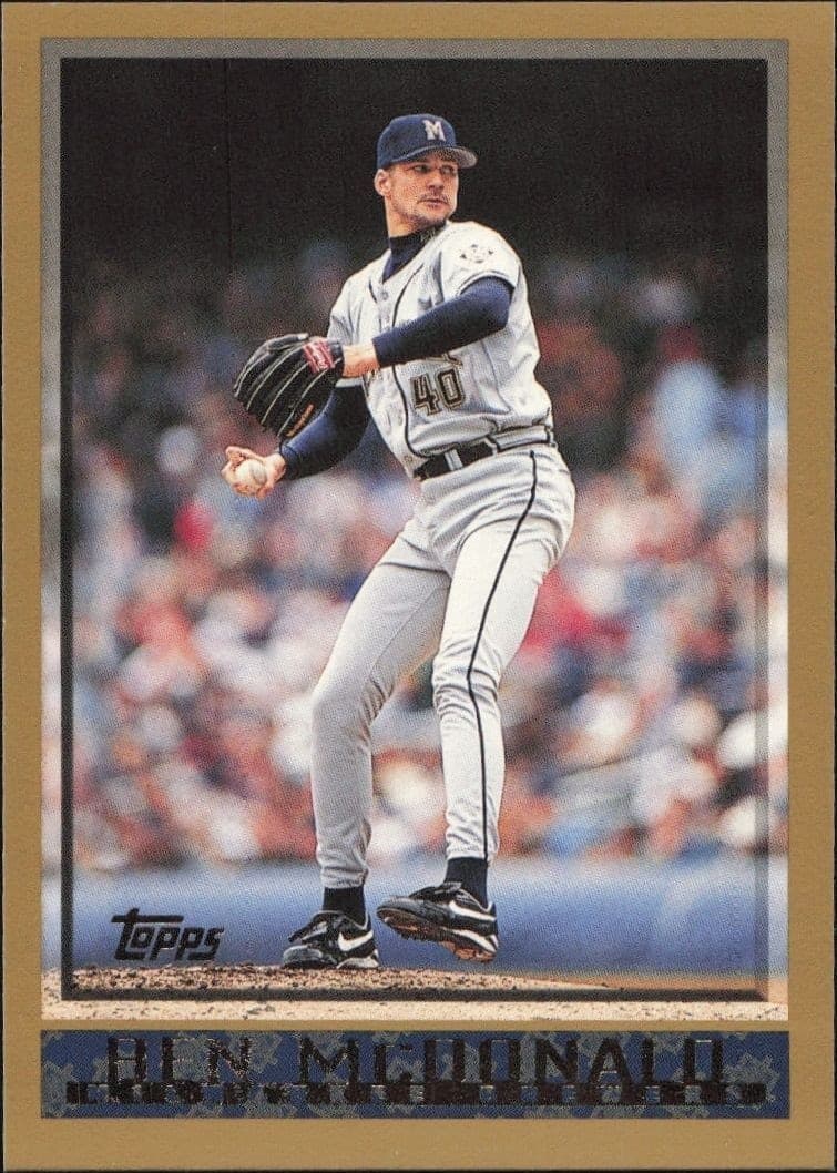 1998 Topps Ben McDonald #55 trading card