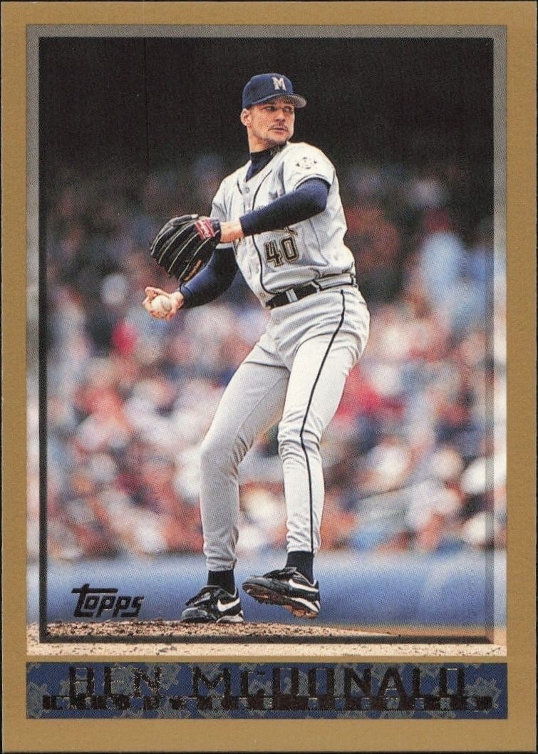 1998 Topps Ben McDonald #55 trading card