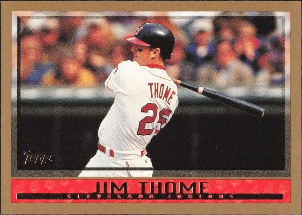 1998 Topps Jim Thome #290 trading card