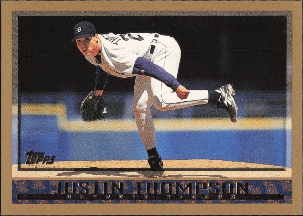 1998 Topps Justin Thompson #315 trading card