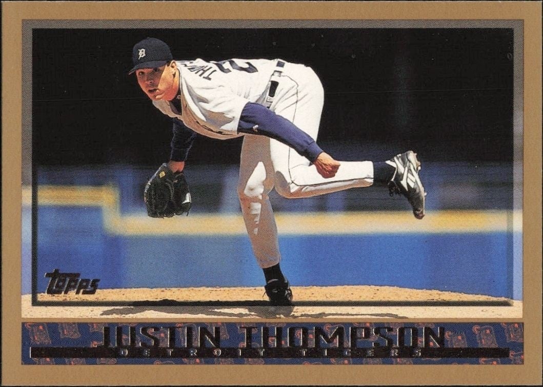 1998 Topps Justin Thompson #315 trading card