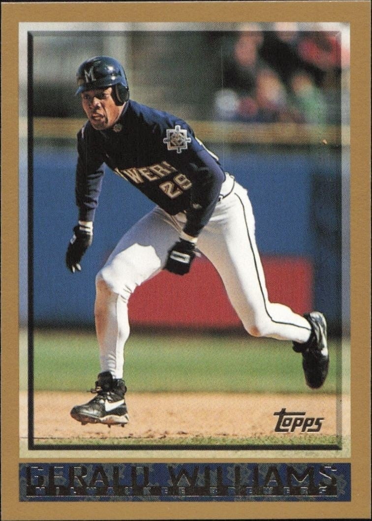 1998 Topps Gerald Williams #212 trading card