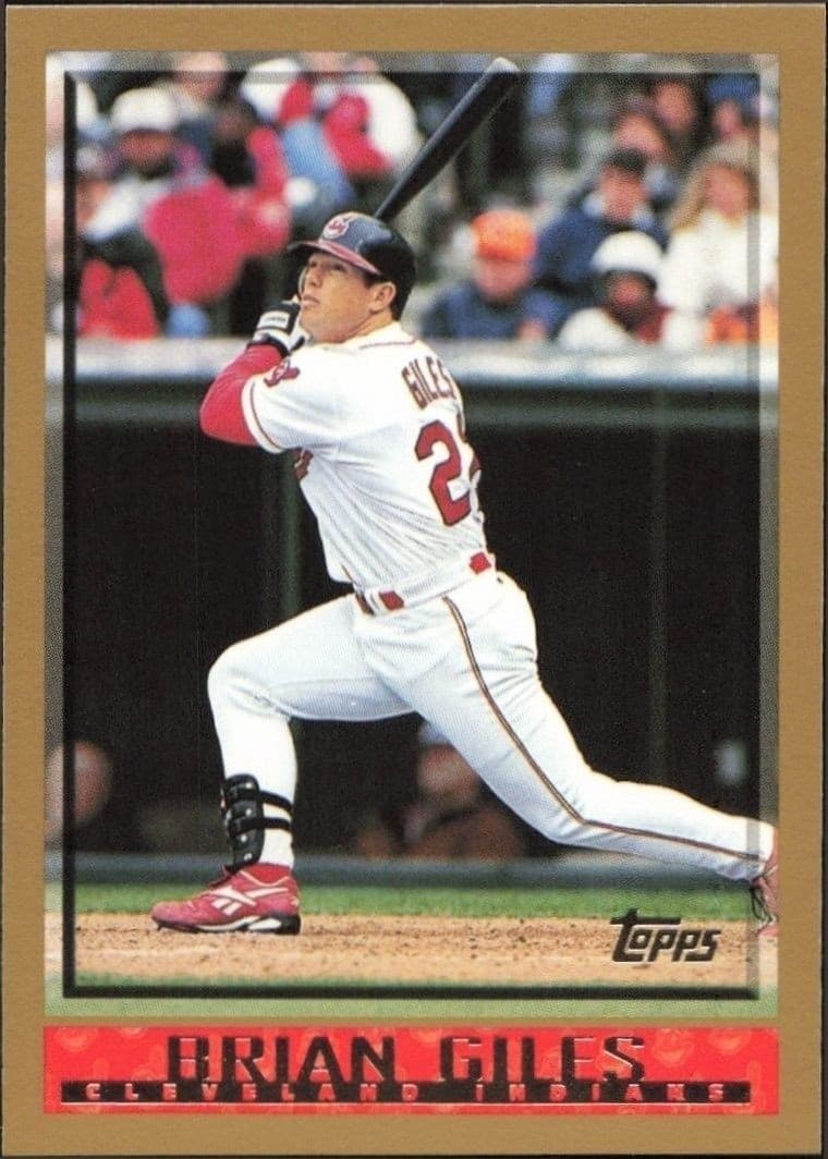 1998 Topps Brian Giles #190 trading card