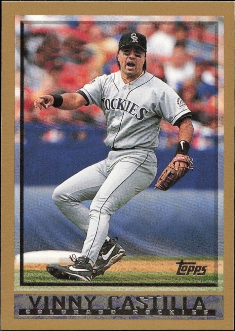1998 Topps Vinny Castilla #172 trading card