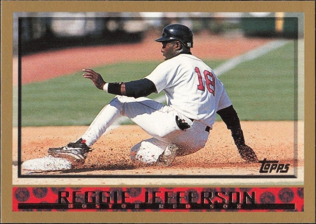 1998 Topps Reggie Jefferson #427 trading card