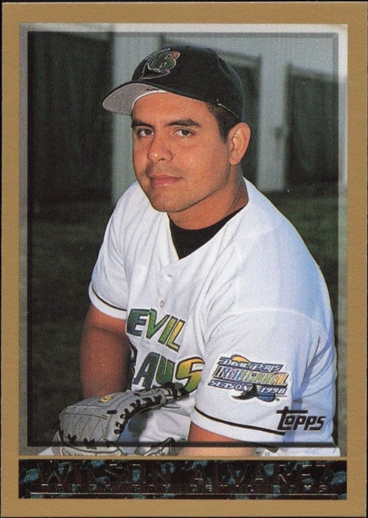 1998 Topps Wilson Alvarez #344 trading card