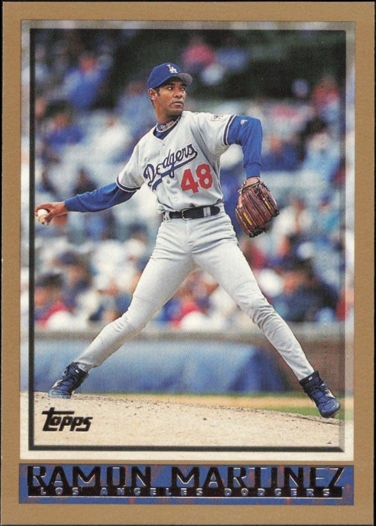 1998 Topps Ramon Martinez #397 trading card