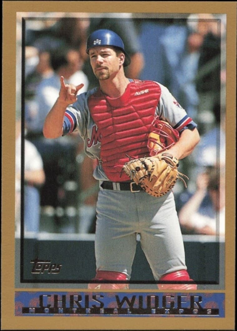 1998 Topps Chris Widger #237 trading card